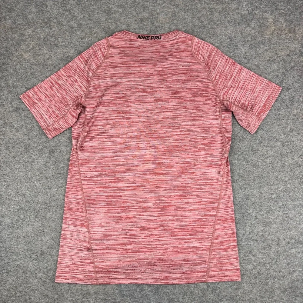 Nike Pro Dri Fit T-Shirt Tee Red Mens Medium M